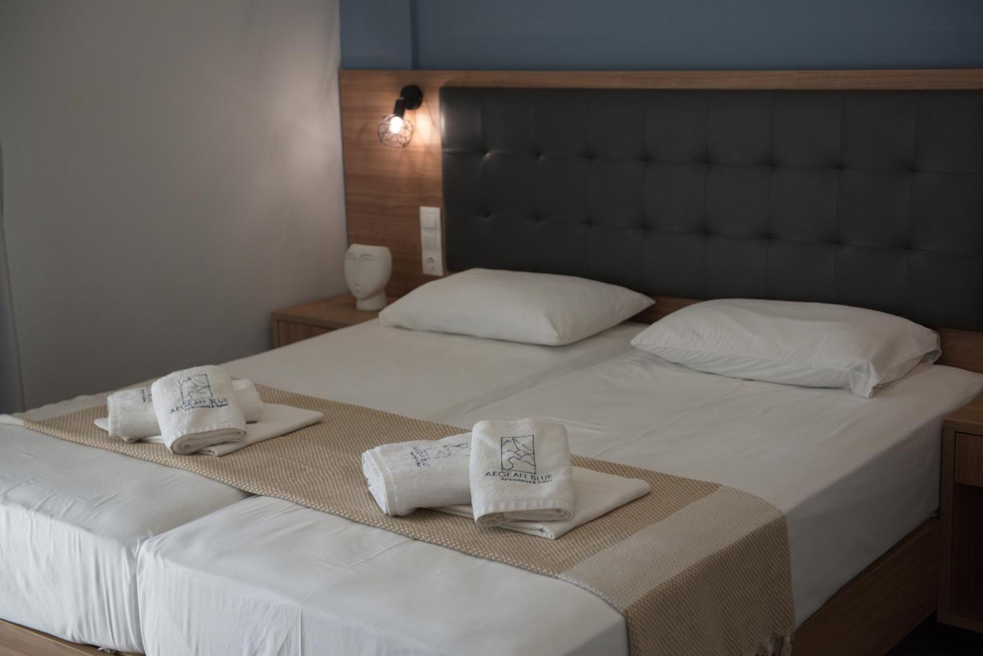 Aegean Blue Apartments & Suites Λεπτοκαρυά Εξωτερικό φωτογραφία
