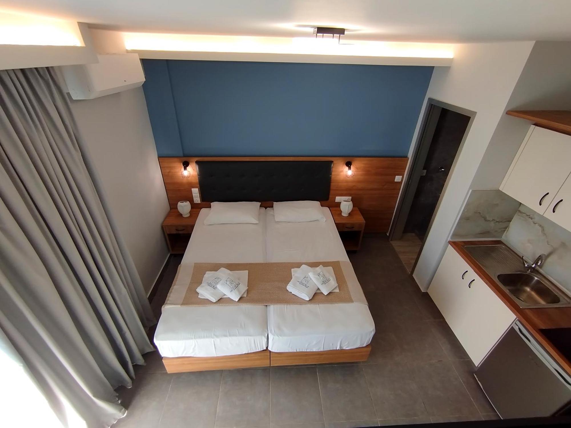 Aegean Blue Apartments & Suites Λεπτοκαρυά Εξωτερικό φωτογραφία