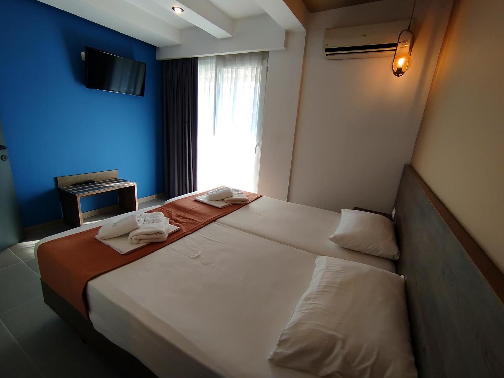 Aegean Blue Apartments & Suites Λεπτοκαρυά Εξωτερικό φωτογραφία