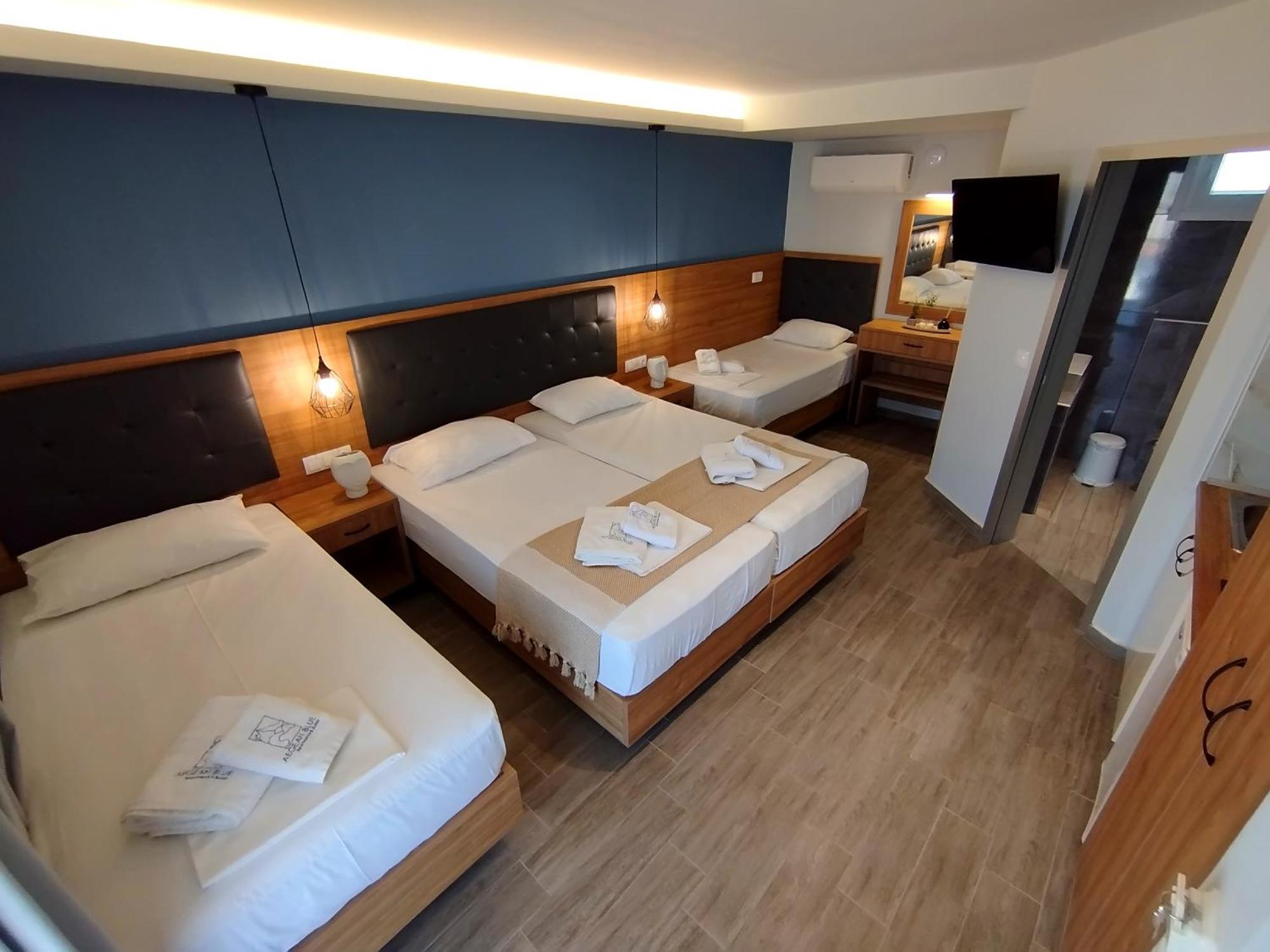 Aegean Blue Apartments & Suites Λεπτοκαρυά Εξωτερικό φωτογραφία