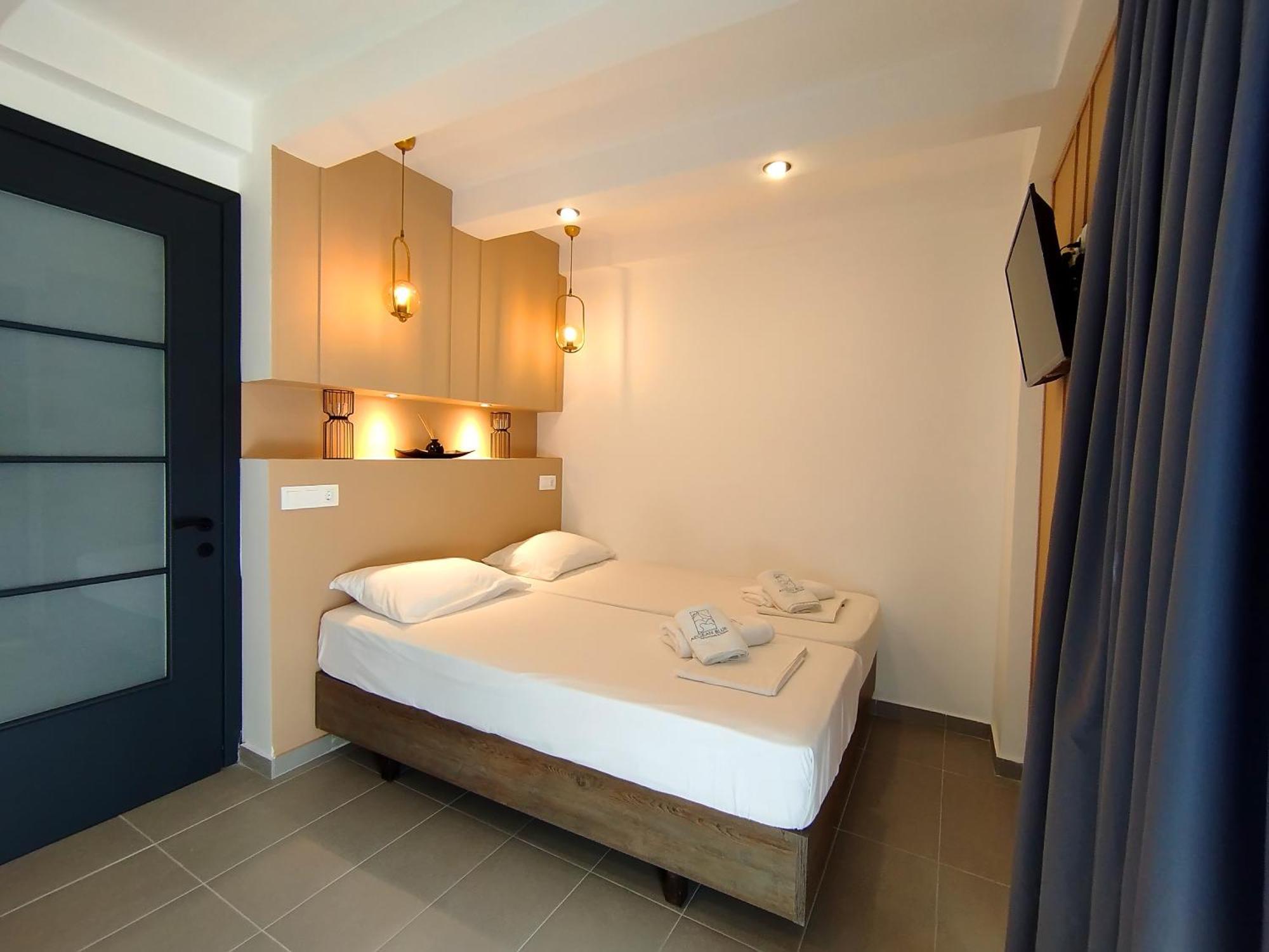 Aegean Blue Apartments & Suites Λεπτοκαρυά Εξωτερικό φωτογραφία