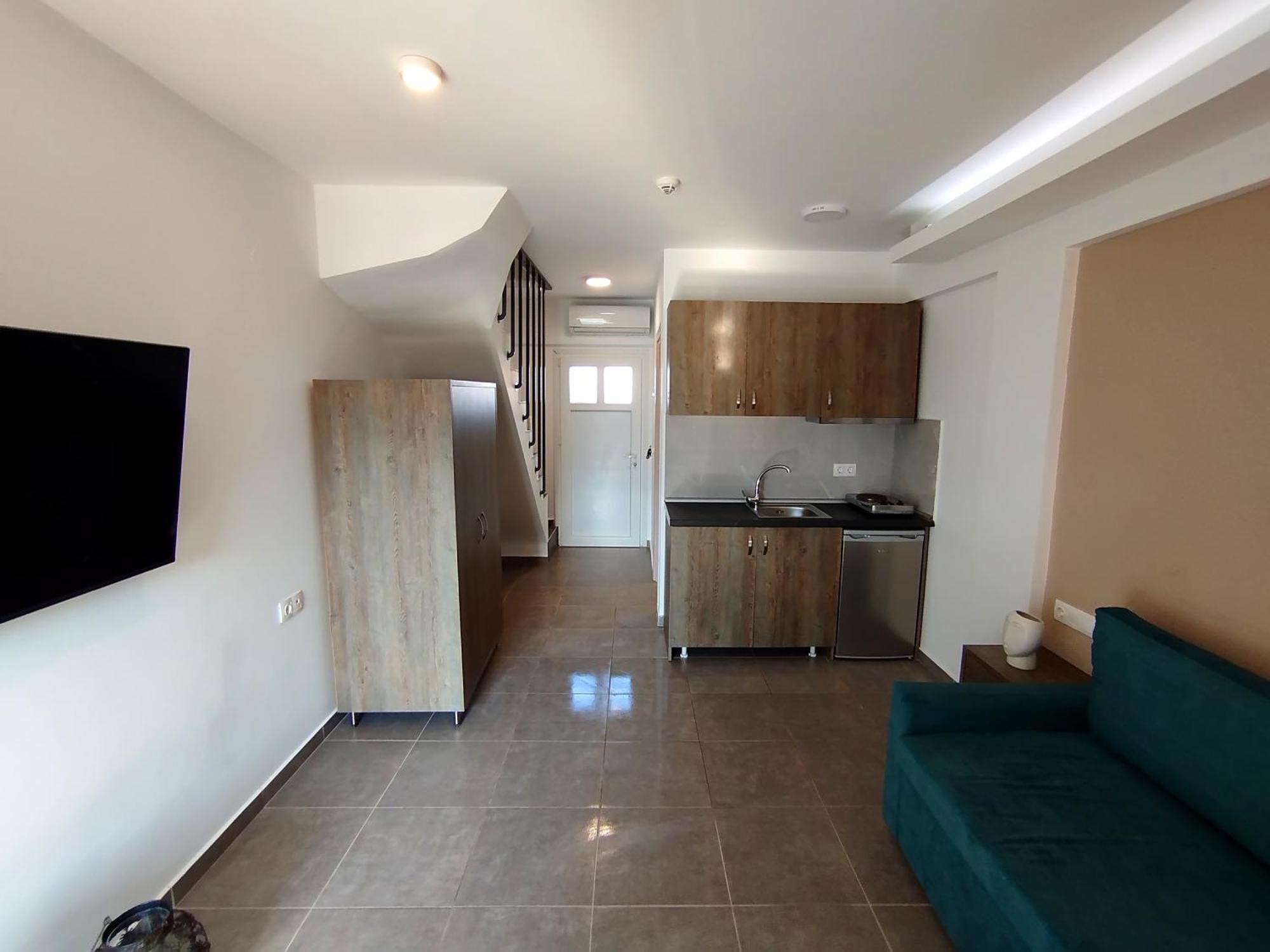 Aegean Blue Apartments & Suites Λεπτοκαρυά Δωμάτιο φωτογραφία