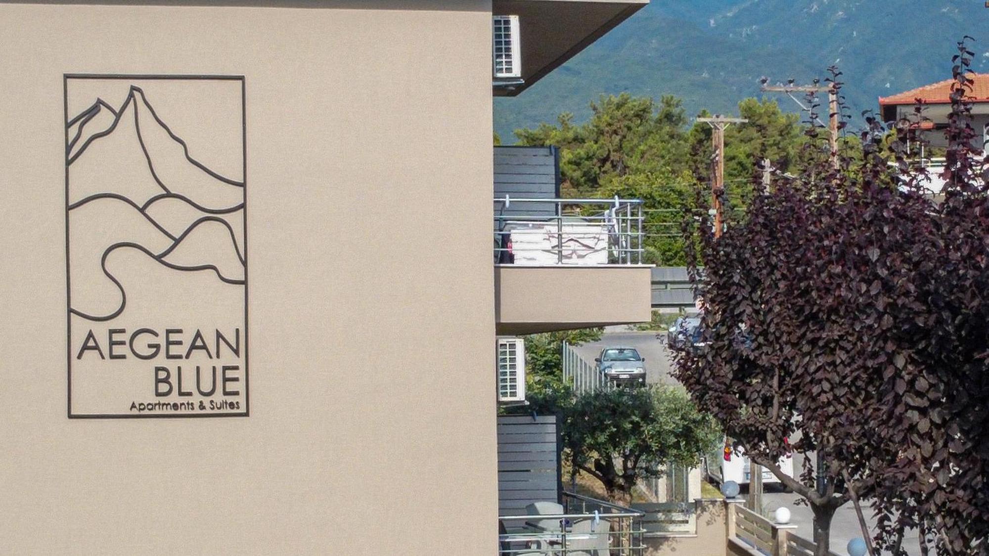 Aegean Blue Apartments & Suites Λεπτοκαρυά Εξωτερικό φωτογραφία